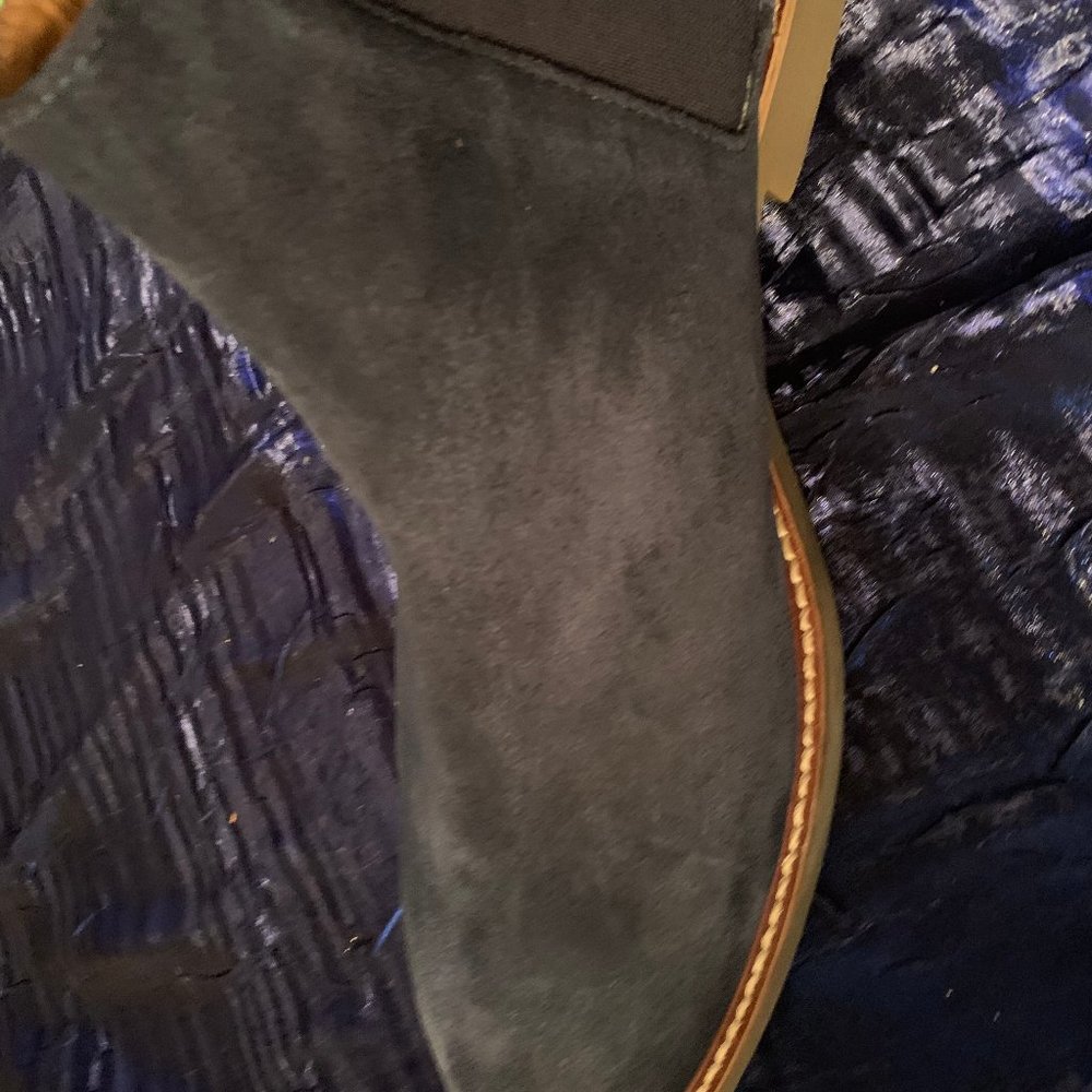 Blue Suede Boot
